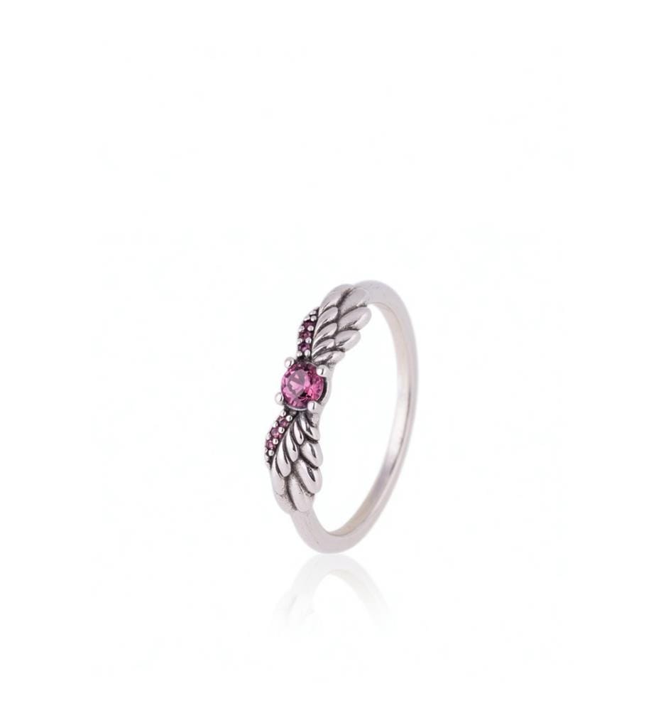 Ring - Silber & Rosa