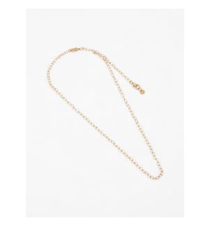 Collana a catena con cuore - Oro