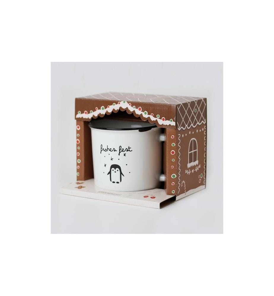 Grafik Werkstatt - Vintage Becher Weihnachten, frohes fest