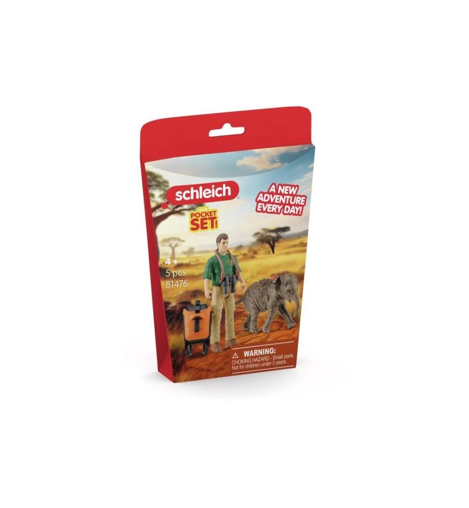 SCHLEICH - Les chercheurs en excursion Set de poche