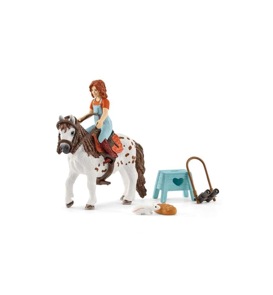 SCHLEICH - Ensemble de pions Horse Club Mia & Spotty
