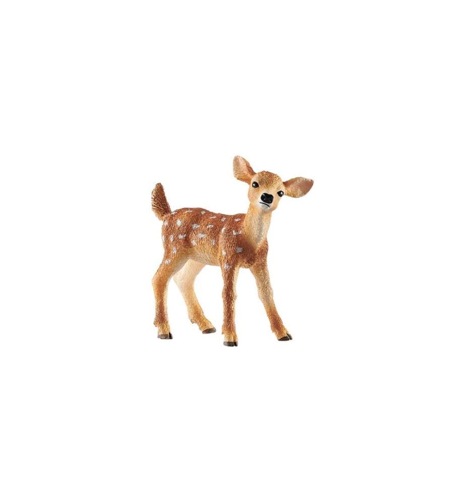 SCHLEICH - Figurine de jeu Wild Life Veau à queue blanche