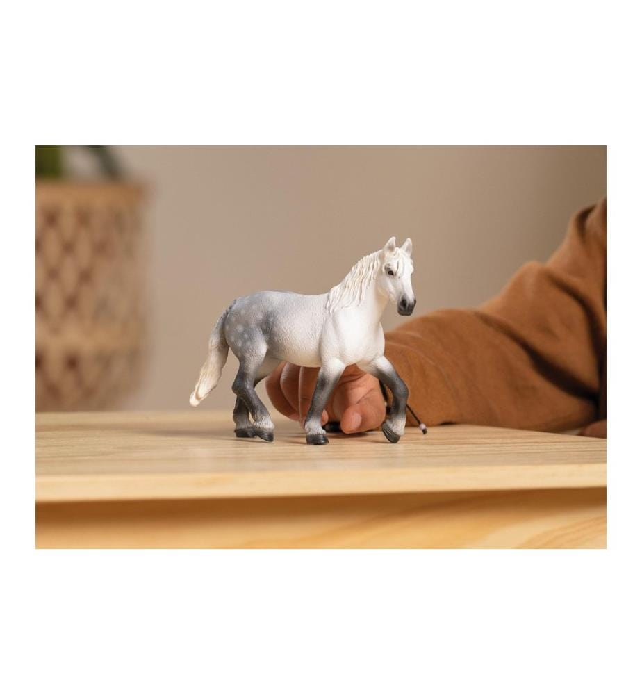 SCHLEICH - Figurine de jeu Farm World Jument percheronne