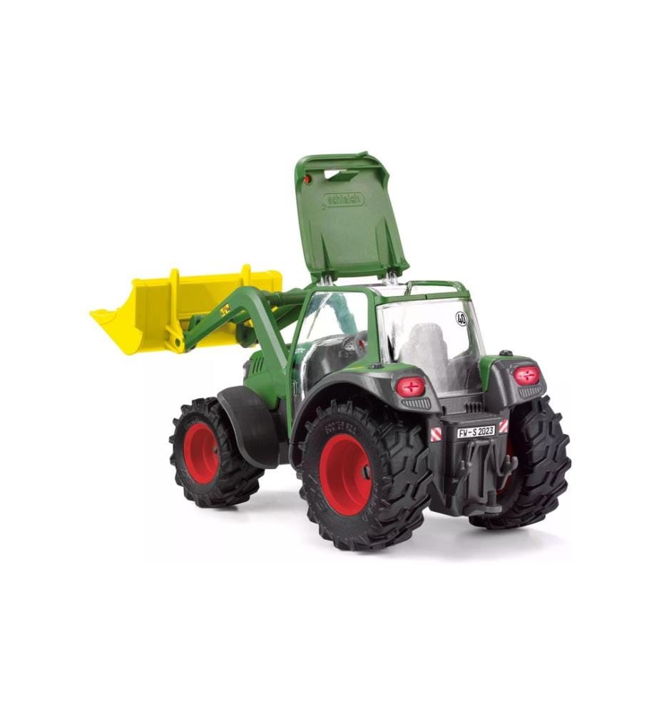 SCHLEICH - Ensemble de pions Farm World Tracteur avec remorque
