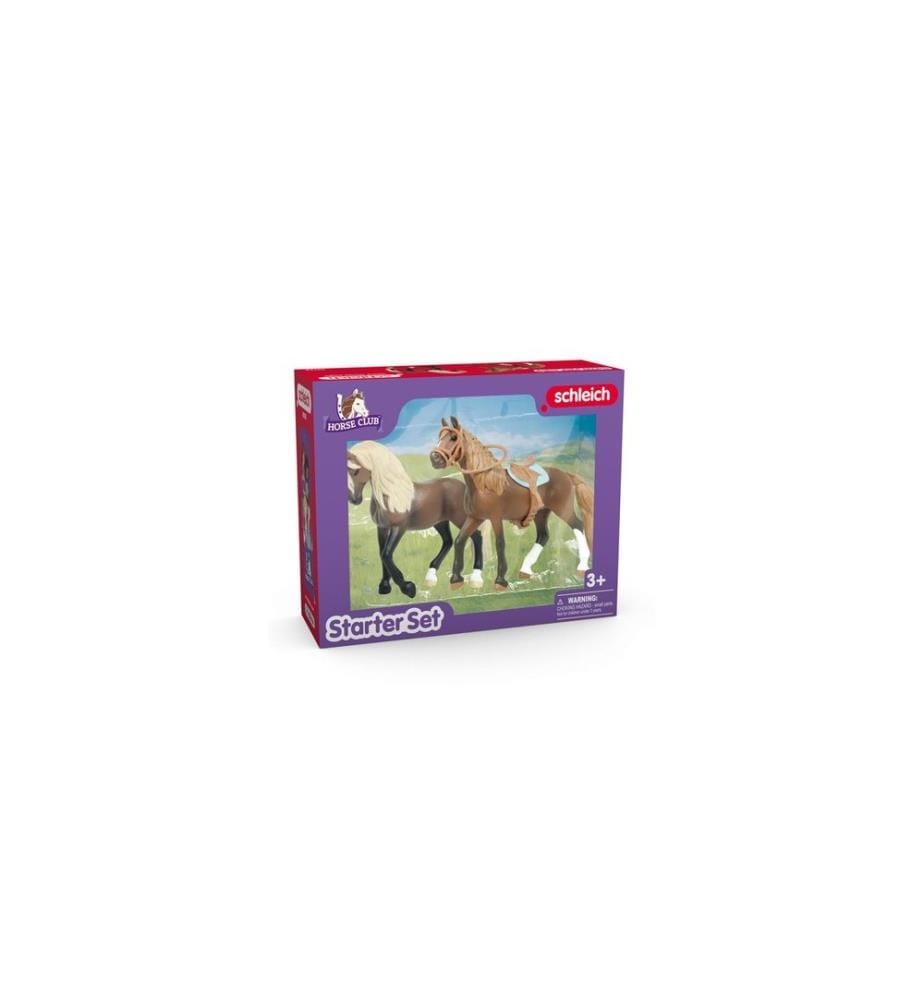 SCHLEICH - Ensemble de pions Kit de démarrage Horse Club Paso Peruano