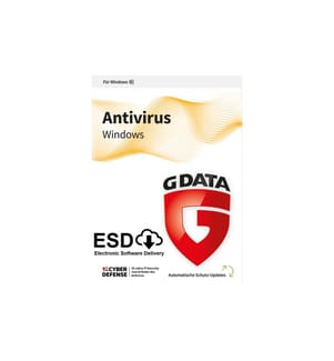 G DATA - AntiVirus – Swiss Edition Version complète, 10 appareils, 1 an
