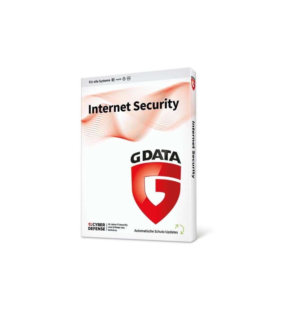 G DATA - Internet Security Boîte, version complète, 3 PC