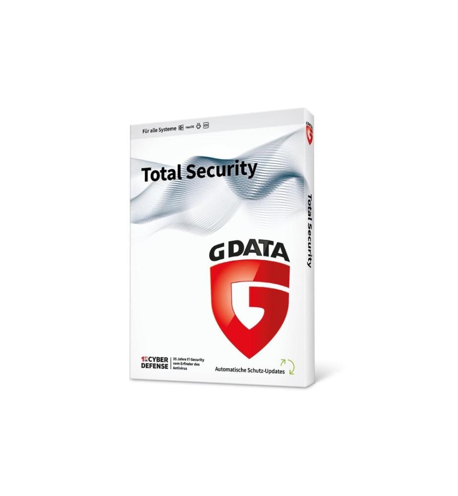 G DATA - Total Security Boîte, Version complète, 1 utilisateur