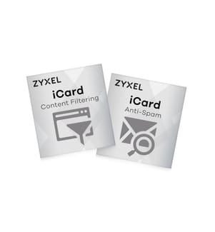 ZYXEL - Licence iCard CF & anti-spam pour USG FLEX 100 1 an