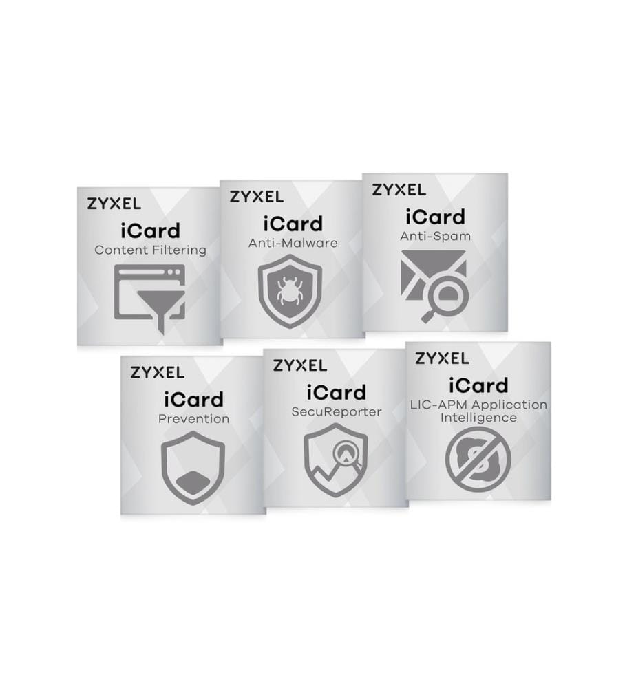 ZYXEL - Licence iCard bundle de services pour USG FLEX 700 1 an