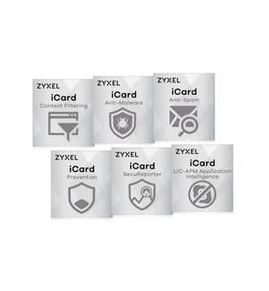 ZYXEL - Licence iCard bundle de services USG FLEX 200 1 an