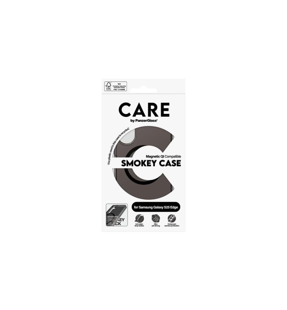 CARE - Coque arrière Flagship Galaxy S25 Edge Noir smokey