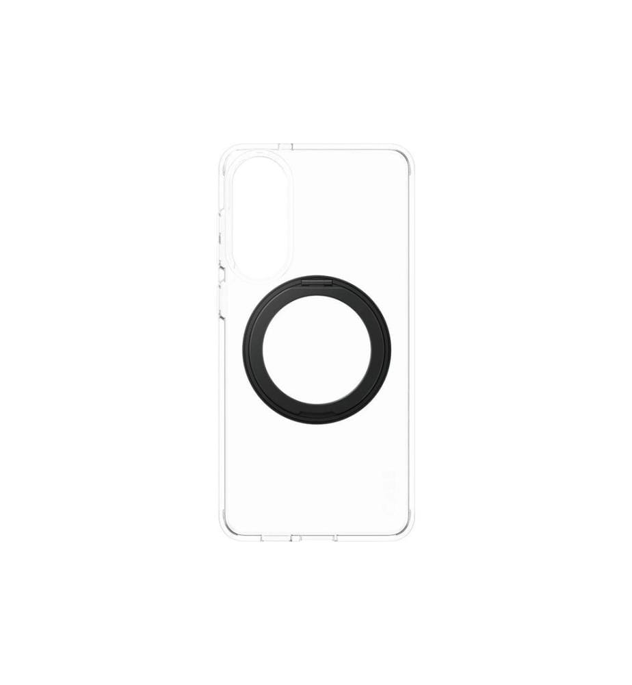 CARE - Coque arrière Fonctionnalité avec kickstand Transparent Noir