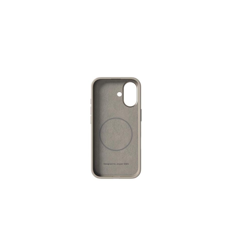 Nudient - Coque arrière Bold Magsafe iPhone 17 Linen Beige