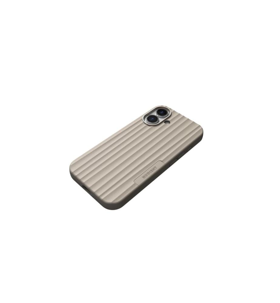Nudient - Coque arrière Bold Magsafe iPhone 17 Linen Beige