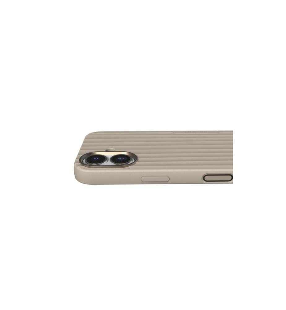 Nudient - Coque arrière Bold Magsafe iPhone 17 Linen Beige