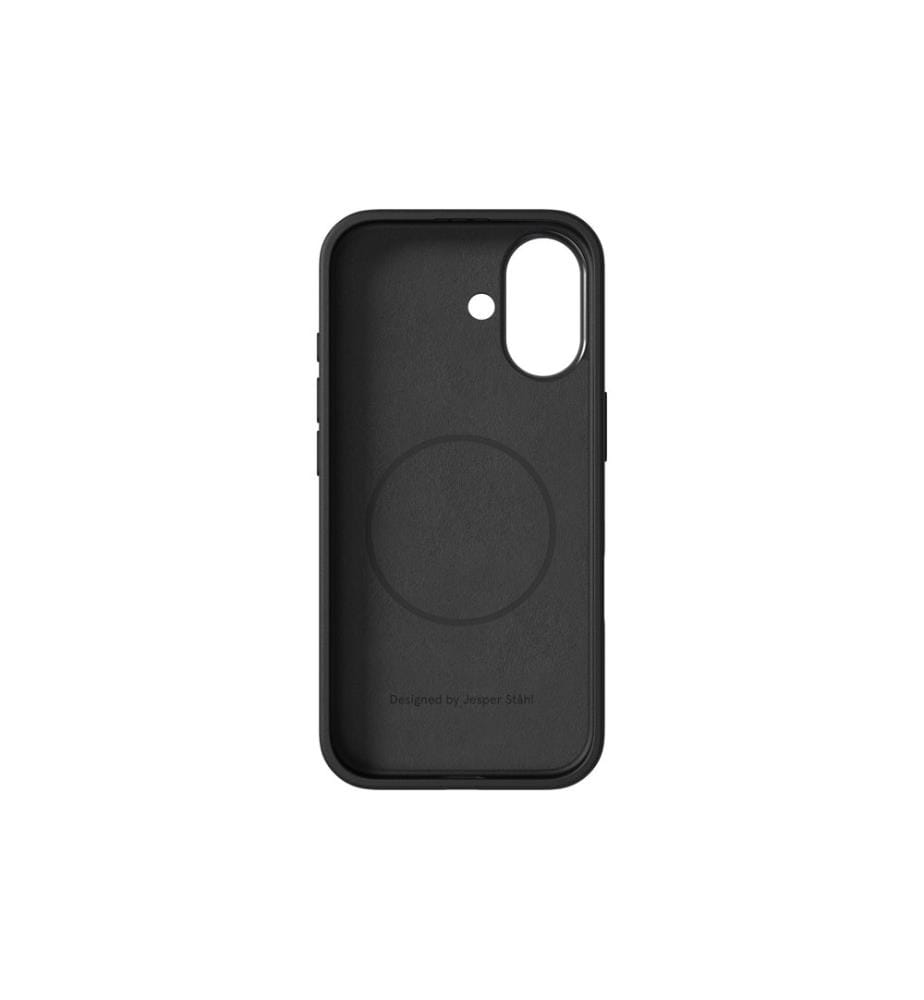Nudient - Coque arrière Bold Magsafe iPhone 17 Charcoal Black