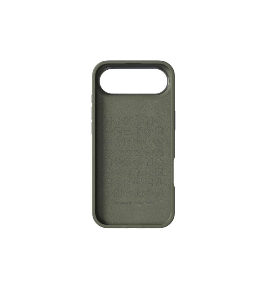 Nudient - Coque arrière Bold MagSafe iPhone Air Olive Green