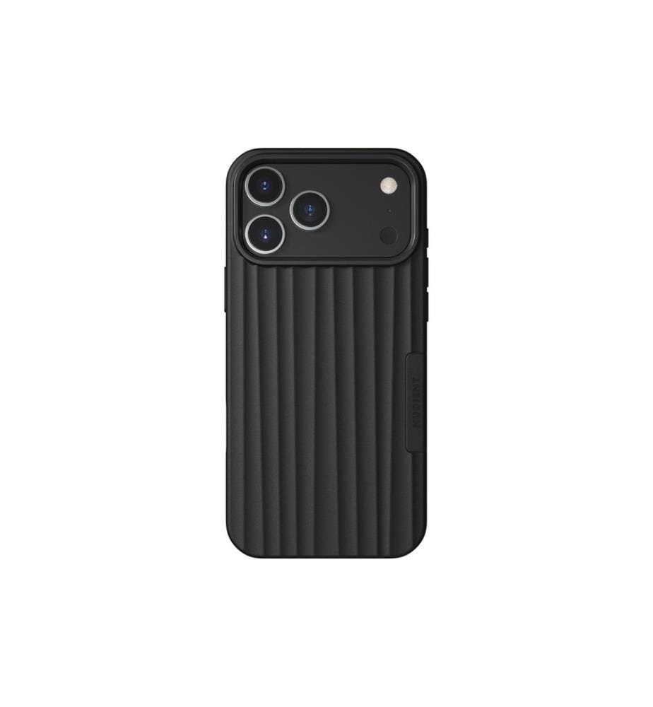 Nudient - Coque arrière Bold MagSafe iPhone 17 Pro Max Charcoal Black