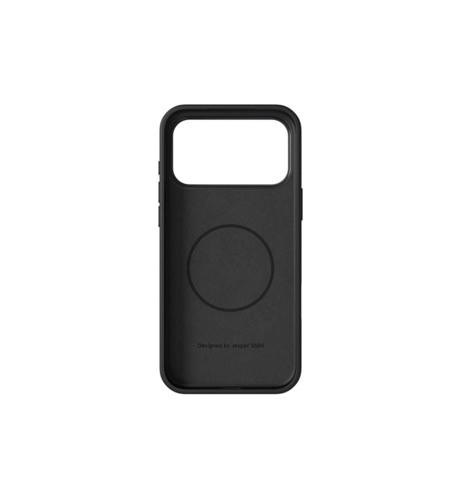 Nudient - Coque arrière Bold MagSafe iPhone 17 Pro Max Charcoal Black