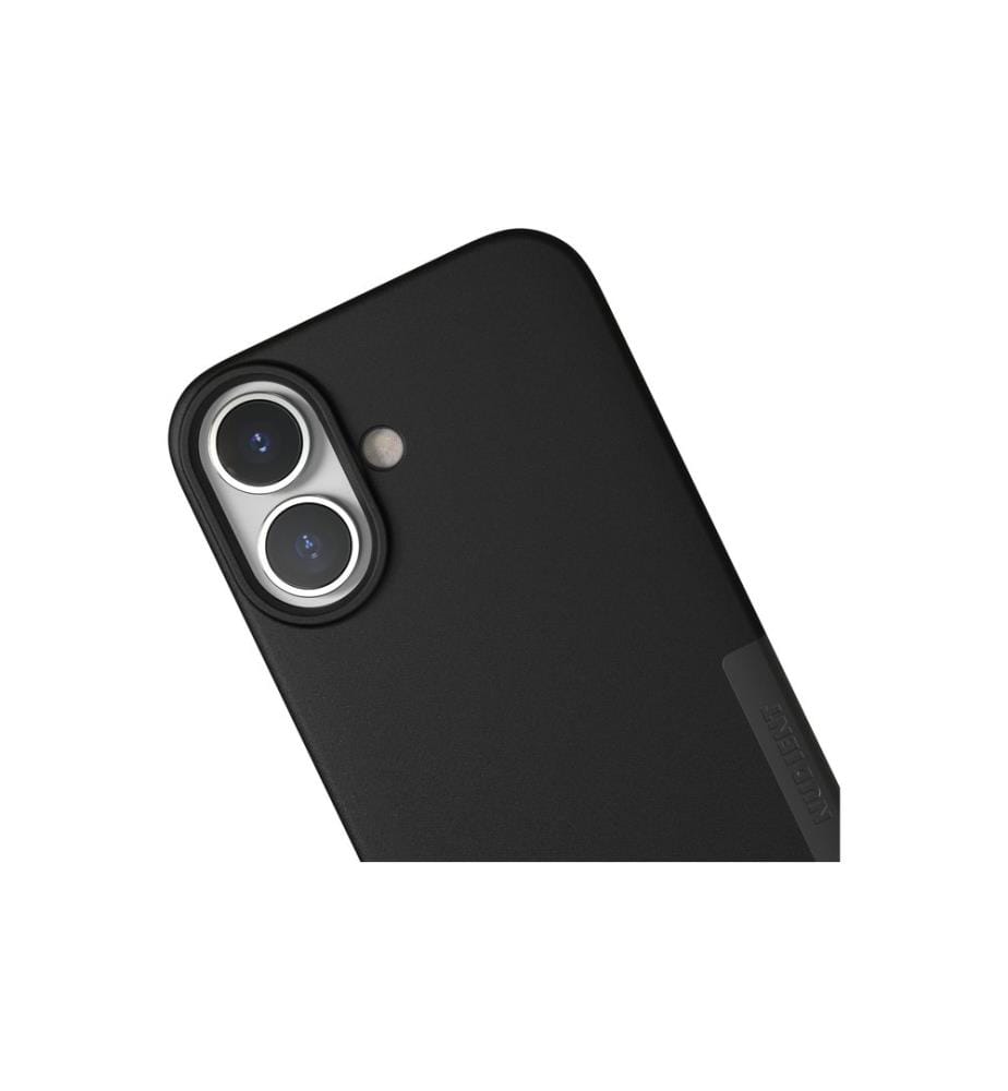 Nudient - Coque arrière Thin Case MagSafe iPhone 17 Ink Black
