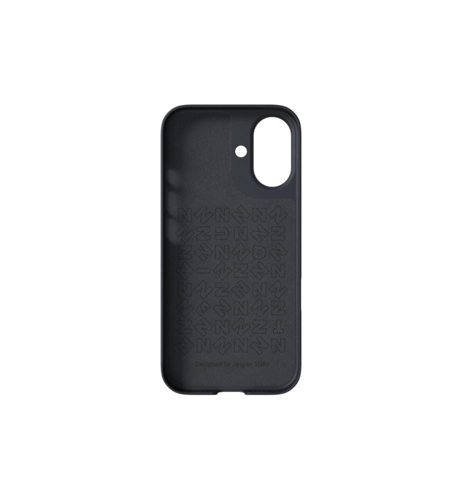 Nudient - Coque arrière Thin Case MagSafe iPhone 17 Midwinter Blue