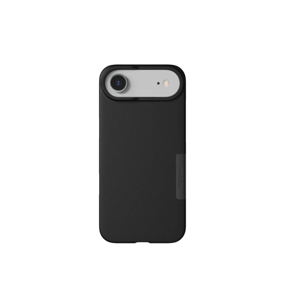 Nudient - Coque arrière Thin MagSafe iPhone Air Ink Black