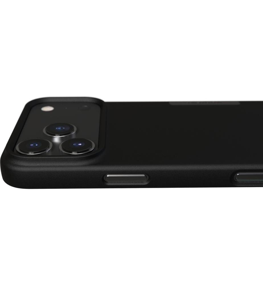 Nudient - Coque arrière Thin MagSafe iPhone 17 Pro Max Ink Black