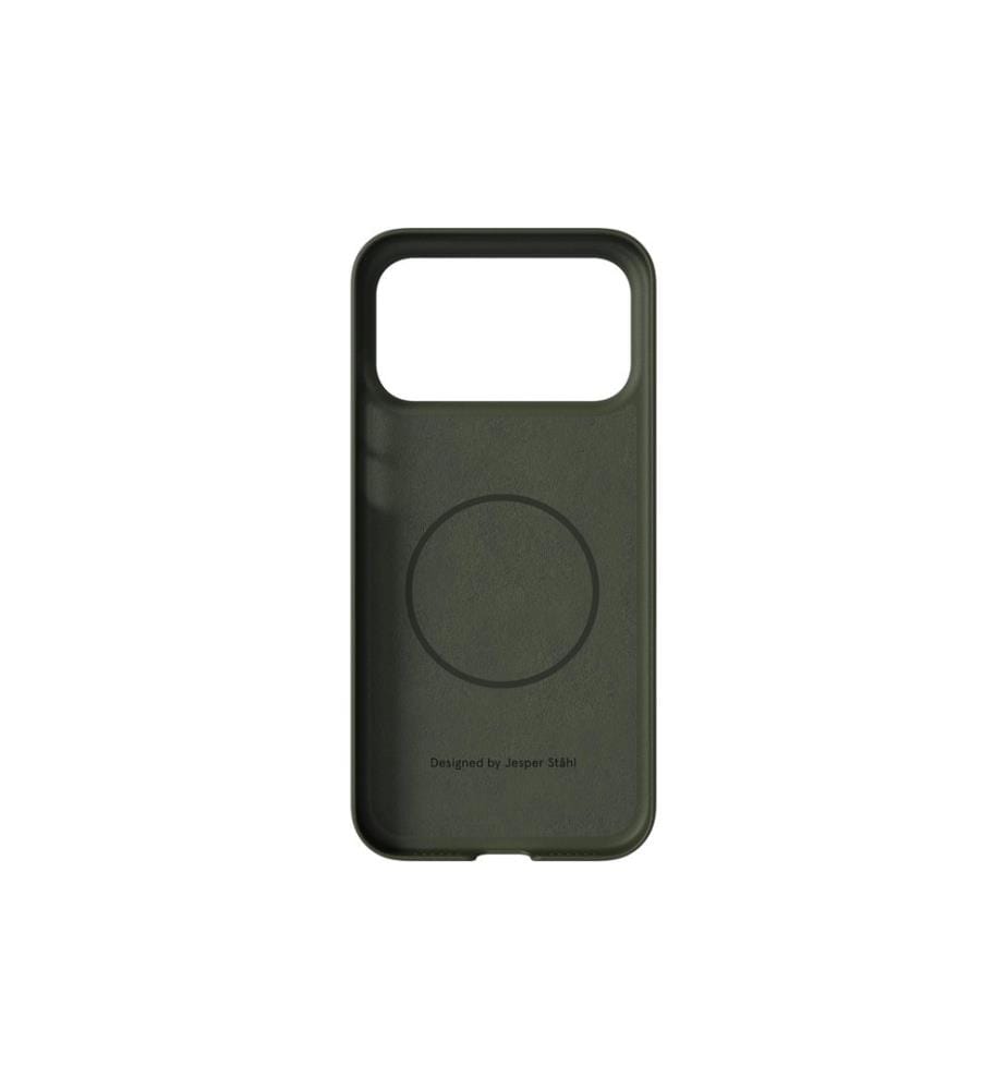 Nudient - Coque arrière Thin MagSafe iPhone 17 Pro Max Pine Green