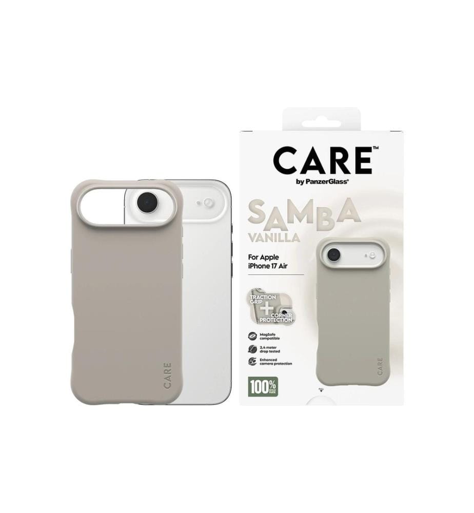 CARE - Coque arrière Fashionable Samba iPhone Air Black