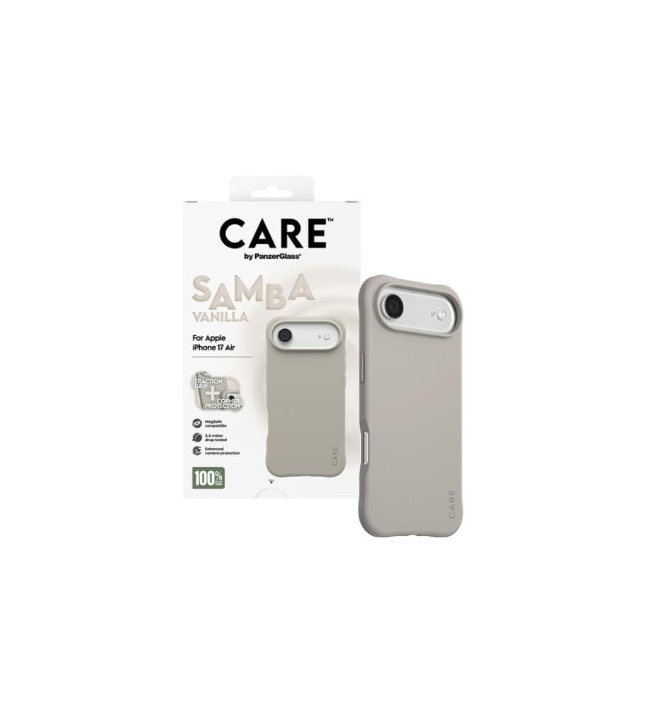 CARE - Coque arrière Fashionable Samba iPhone Air Black