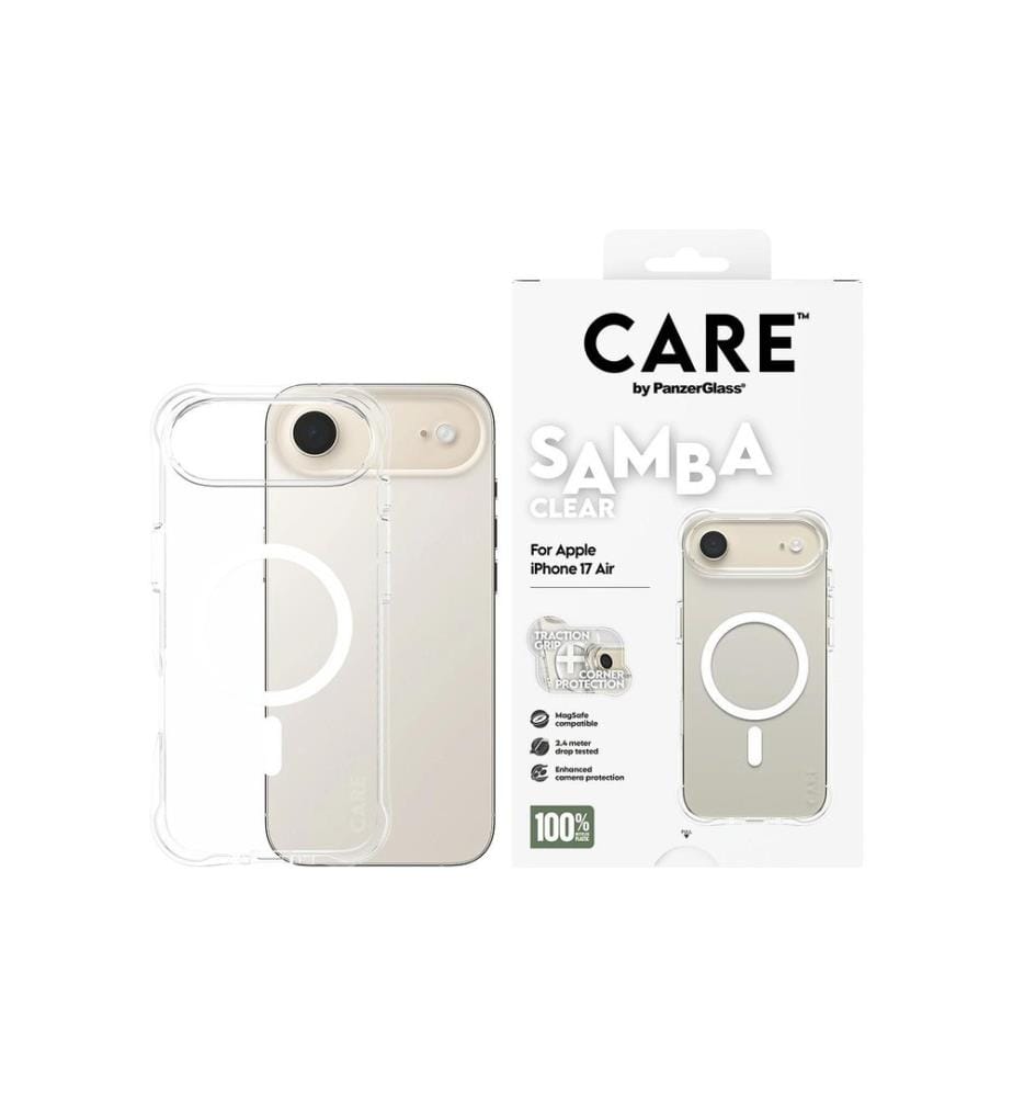 CARE - Coque arrière Fashionable Samba iPhone Air Black