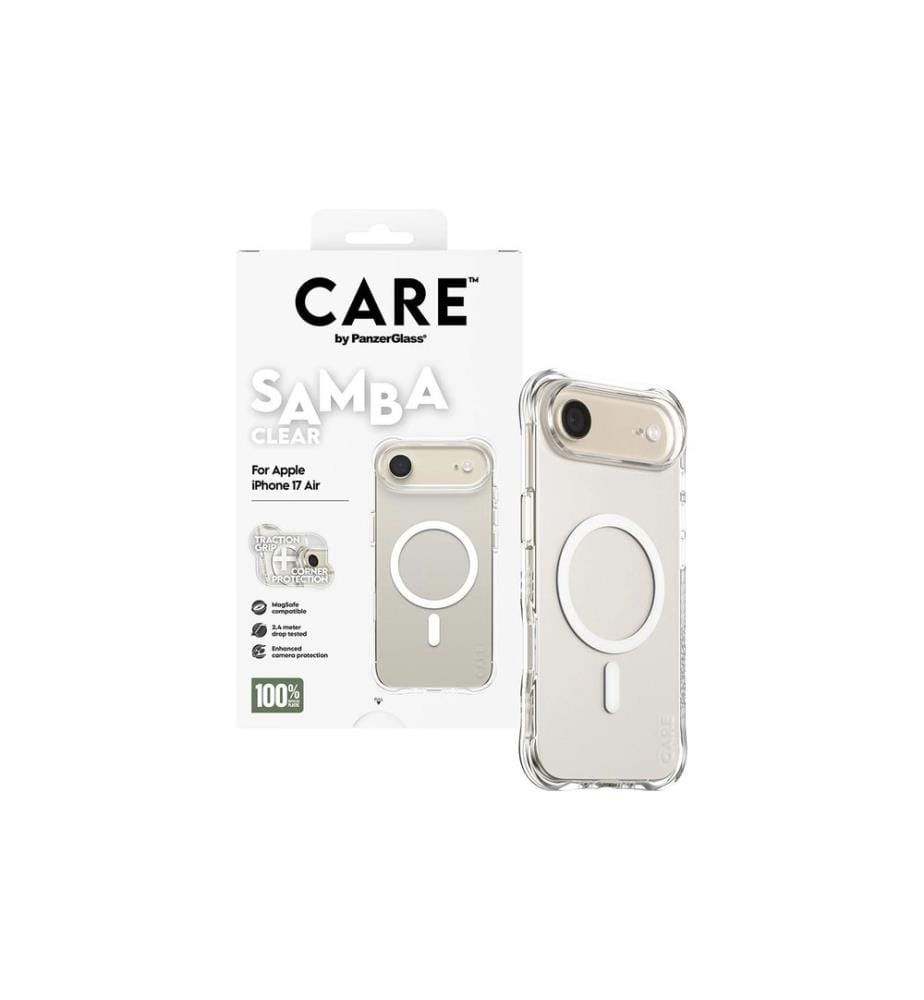CARE - Coque arrière Fashionable Samba iPhone Air Black