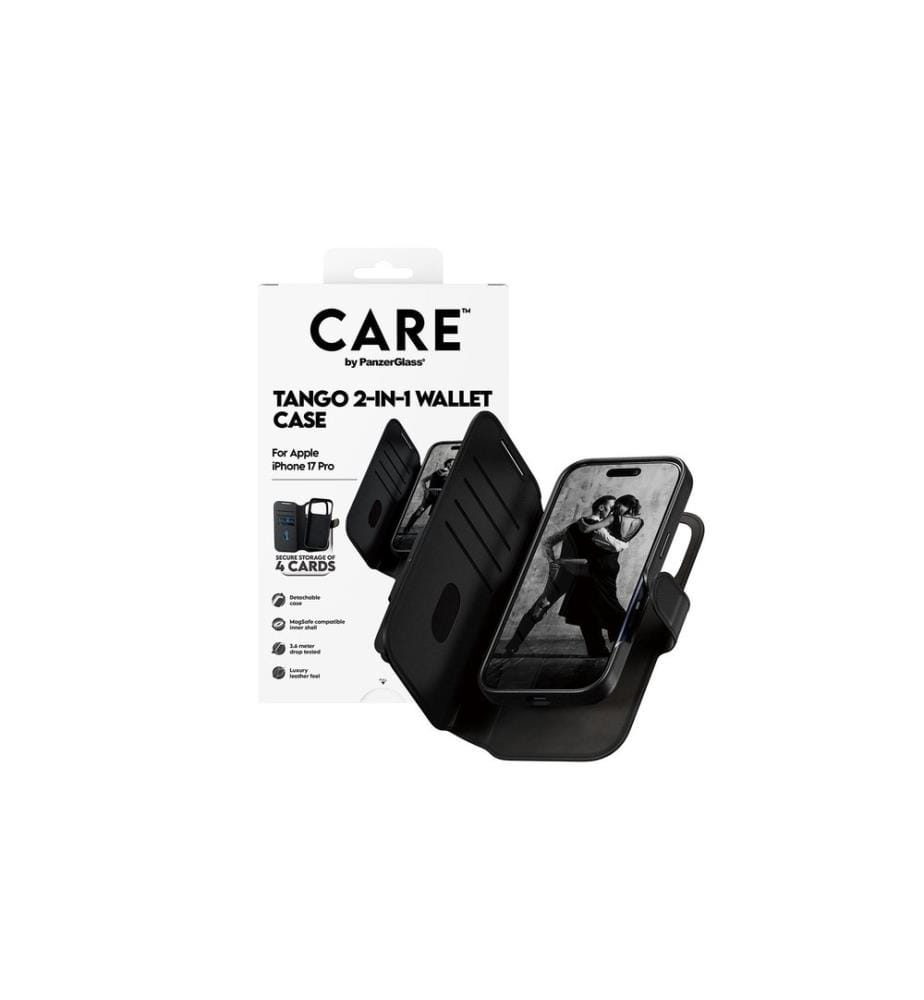 CARE - Coque arrière Feature Tango 2-in-1 iPhone 17 Pro Noir