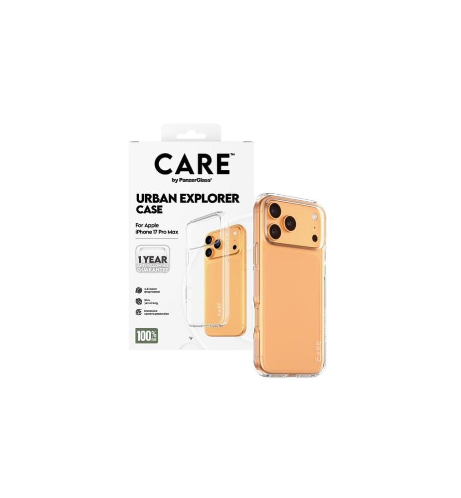 CARE - Flagship Case Urban Combat iPhone 17 Pro Max Transparent