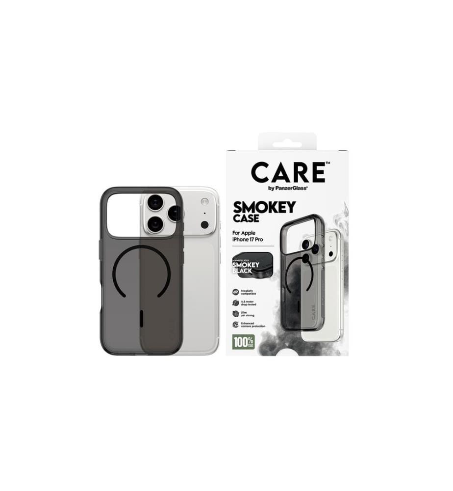 CARE - Flagship Case Urban Combat iPhone 17 Pro Smokey/Black