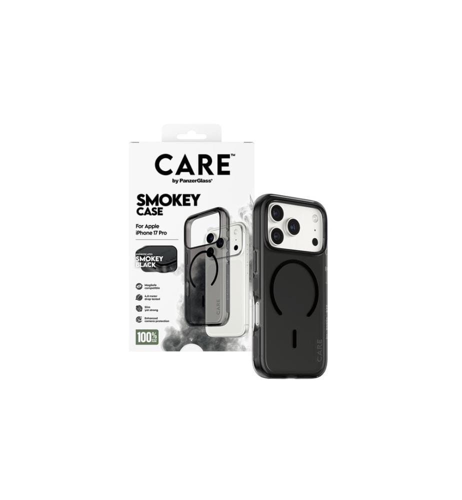 CARE - Flagship Case Urban Combat iPhone 17 Pro Smokey/Black