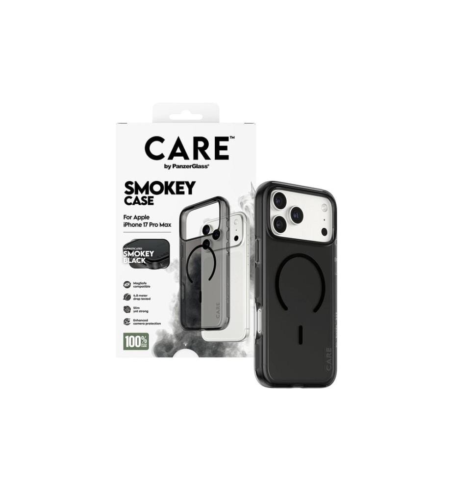 CARE - Flagship Case Urban Combat iPhone 17 Pro Max Smokey/Black