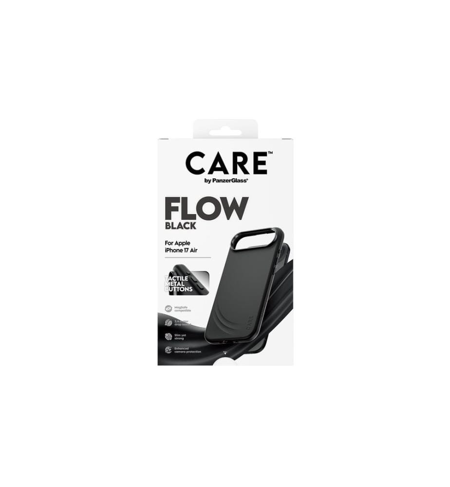 CARE - Coque arrière Feature Flow MagSafe iPhone Air Black