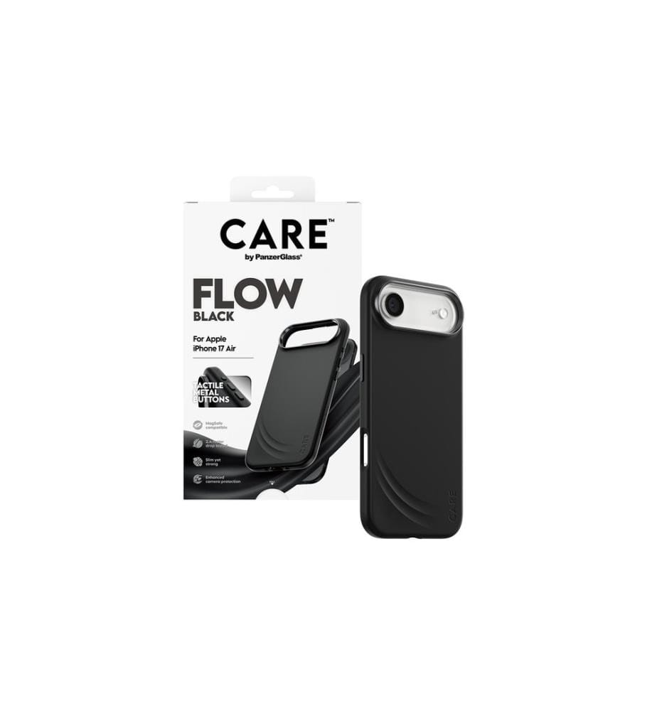 CARE - Coque arrière Feature Flow MagSafe iPhone Air Black