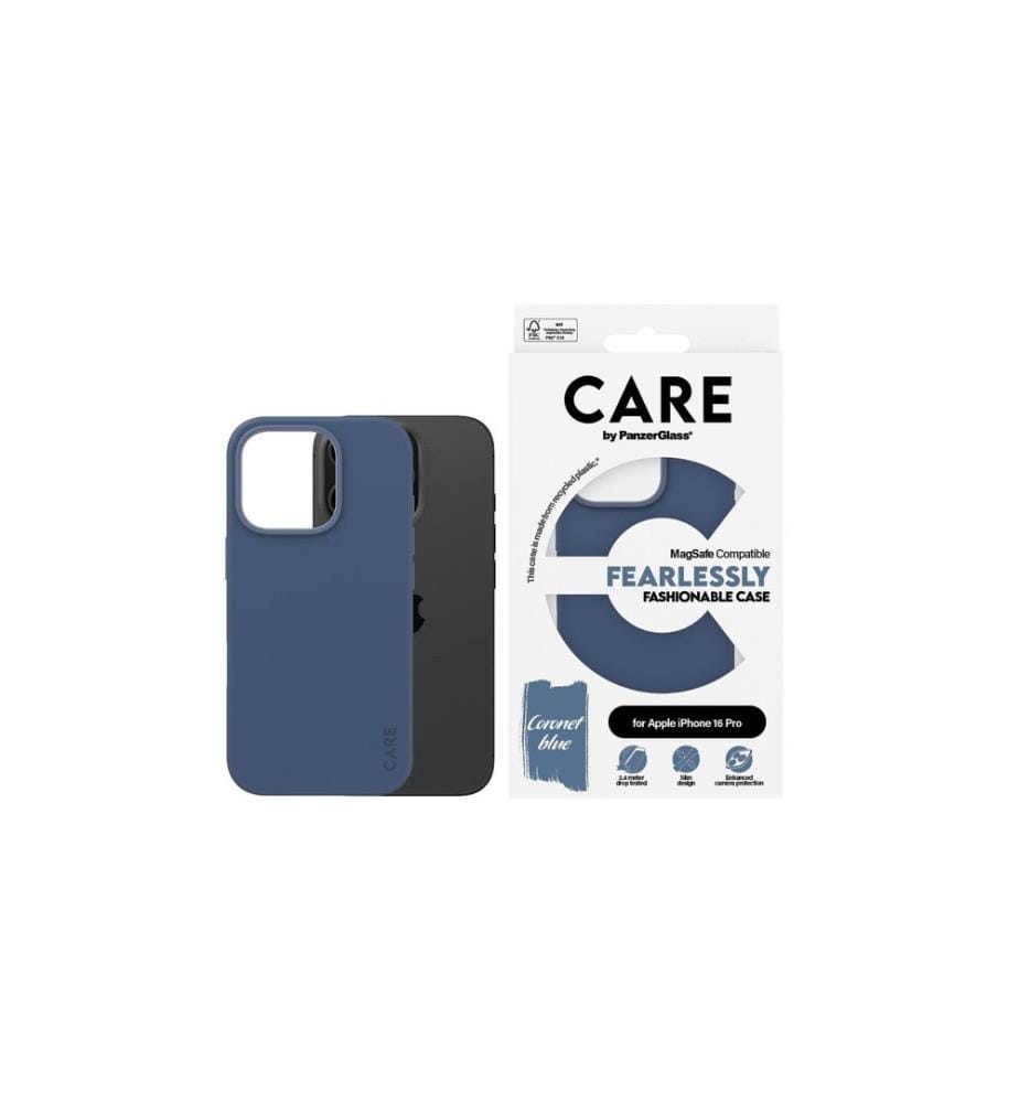 CARE - Coque arrière Fashion iPhone 16 Pro Bleu
