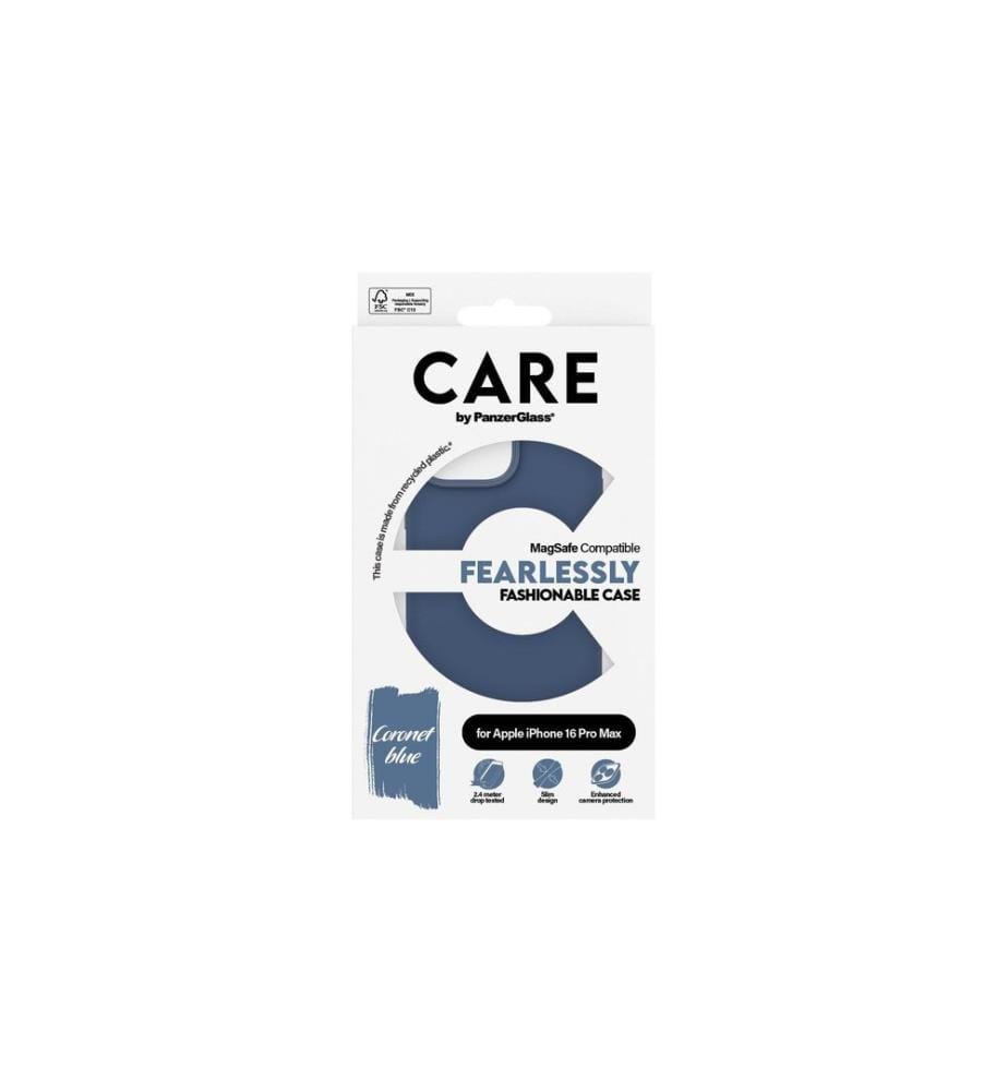 CARE - Coque arrière Fashion iPhone 16 Pro Max Bleu