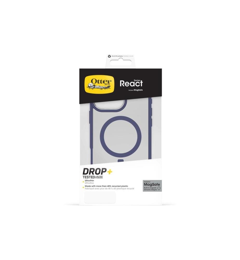 OTTERBOX - Coque arrière React iPhone 16 Pro Max Violet/Transparent