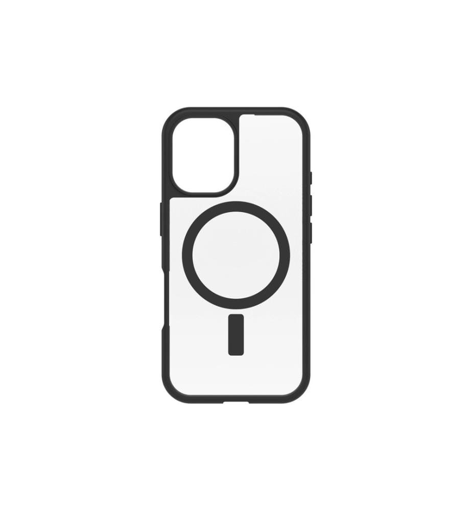 OTTERBOX - Coque arrière React iPhone 16 Transparent/Noir