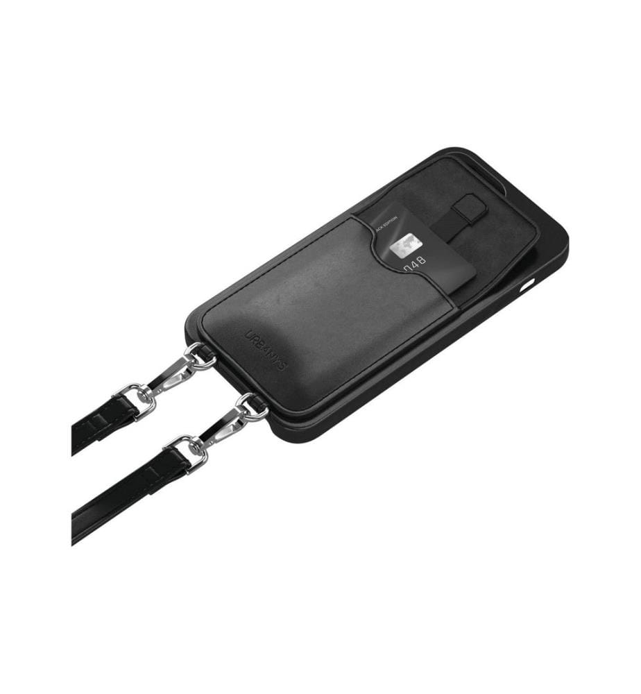 URBANY'S - Necklace Case Chaîne manuelle+ iPhone 16 Pro Max Hibou de nuit