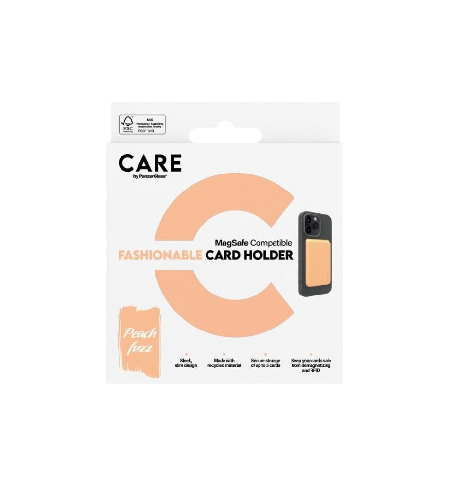CARE - MagSafe Card Holder Peachy