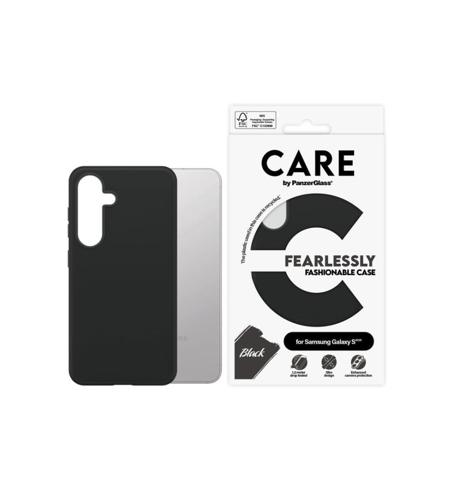 CARE - Coque arrière Fashion Galaxy S25 Noir