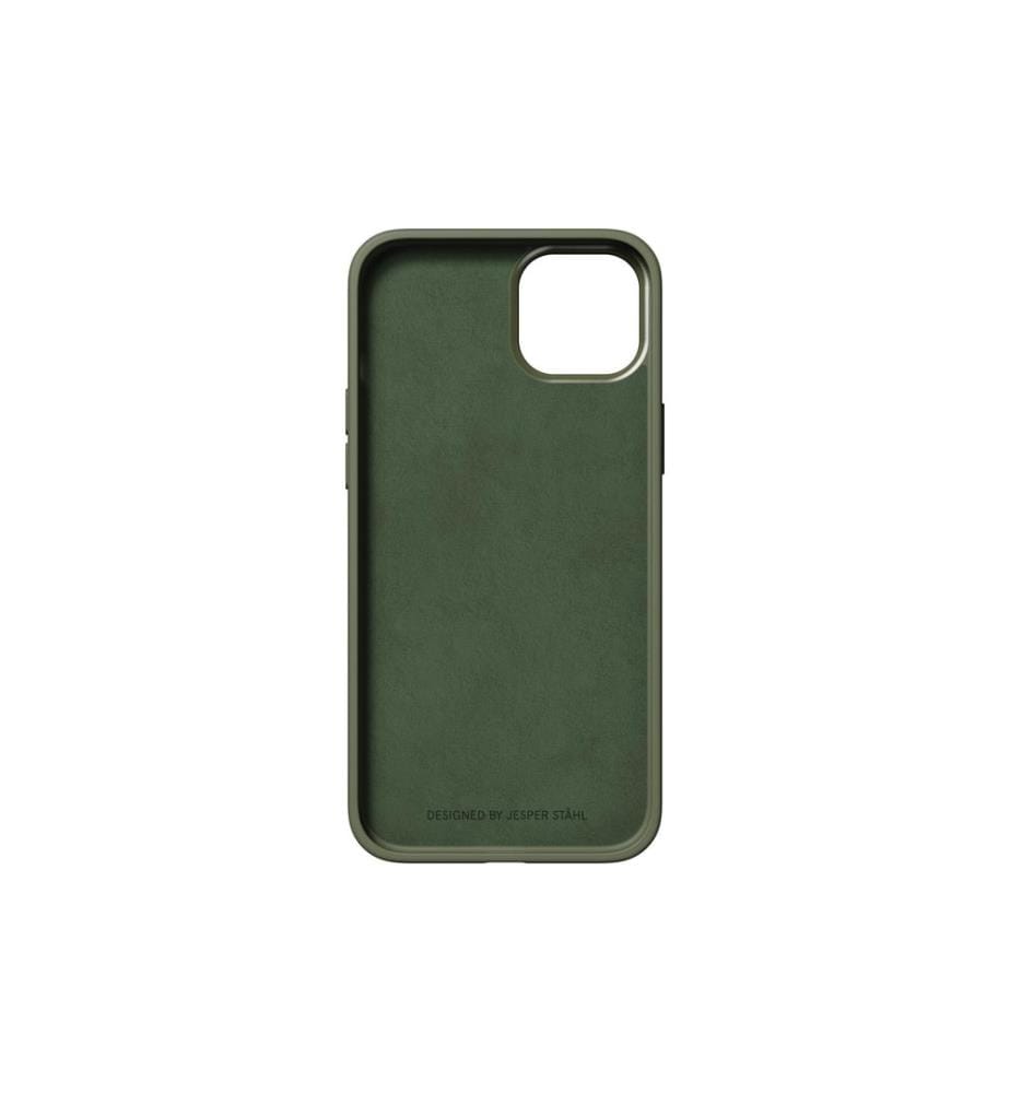 Nudient - Coque arrière Bold Case iPhone 15 Plus Olive Green