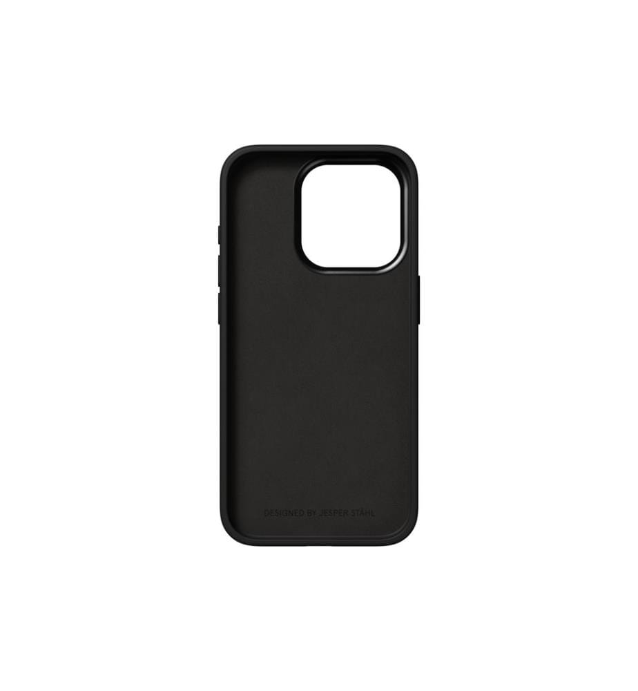 Nudient - Coque arrière Bold Case iPhone 15 Pro Charcoal Black