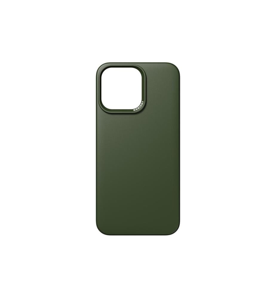 Nudient - Coque arrière Thin Case Magsafe iPhone 15 Pro Max Pine Green